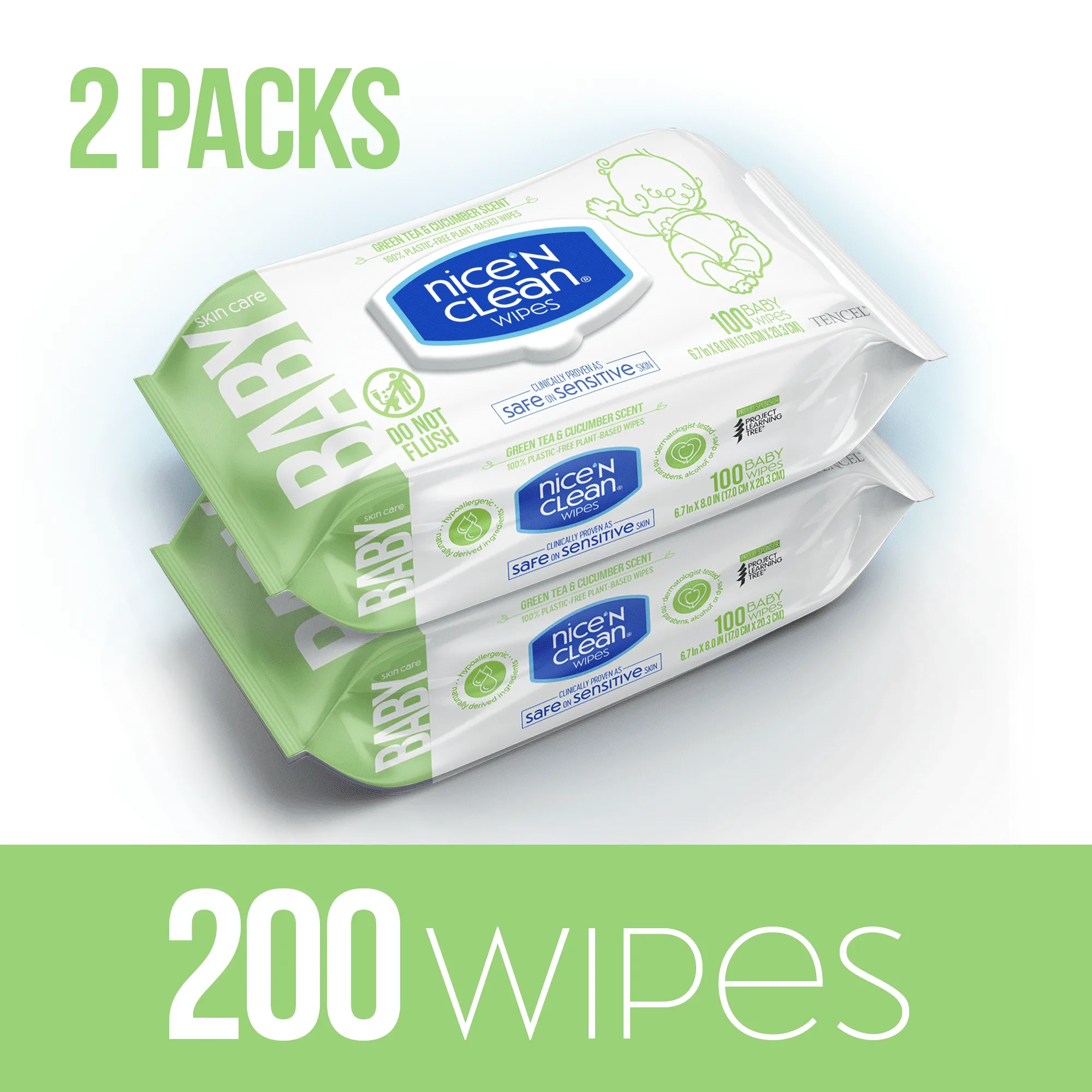 Skin Care Baby Wipes - Scented