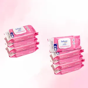 Skin Care Wipes (72Pcs) Pack of 9