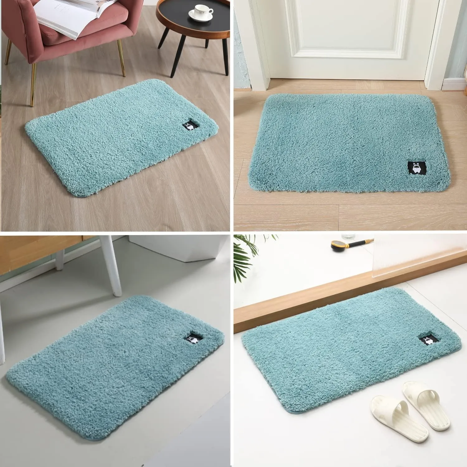 Super Soft Machine Washable Bathroom Floor Mats