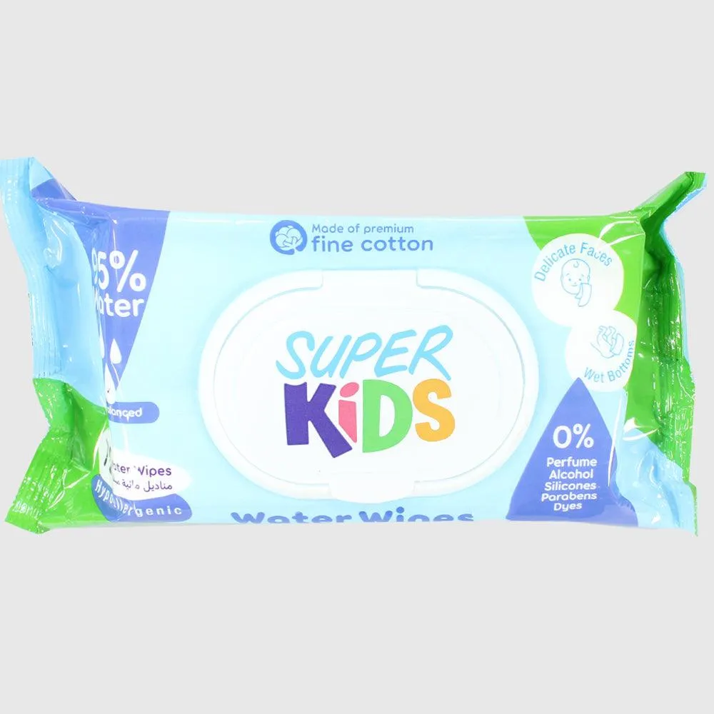 Superkids Baby Wet Wipes - 72 Pieces