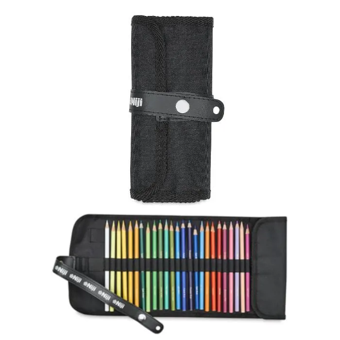 Yasutomo Niji Pencil & Marker Nylon Roll Up Case